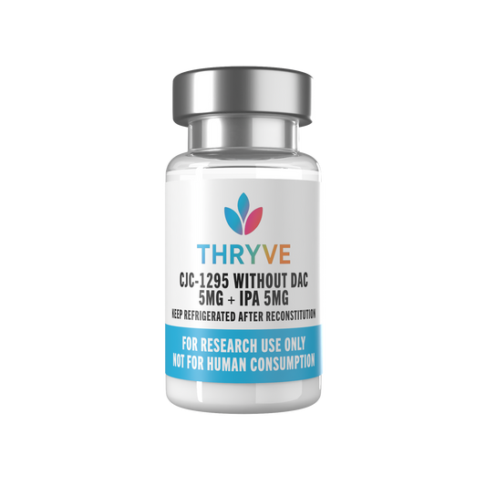 CJC-1295 (No DAC) 5mg + Ipamorelin 5mg Research Peptide Combo